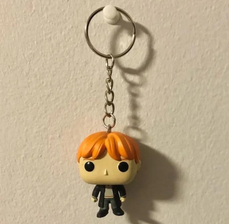 Warner Bros Harry Potter Ron Weasley Funko Pop Keychain Etsy