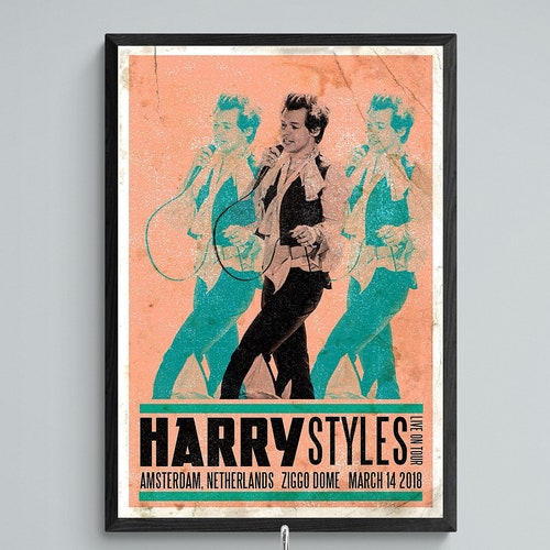 Vintage Harry Styles Poster Art Print Fine Line Poster Harry - Etsy UK