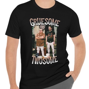 Gruesome Twosome (Color) Charlie and Frank Always Sunny TV Show Unisex Jersey Short Sleeve Tee T-Shirt