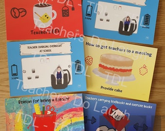 Teacher Wellbeing Postcards