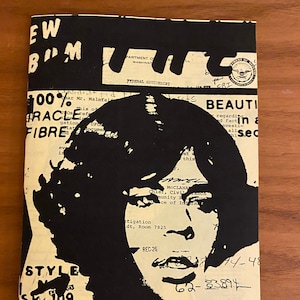 Some Girls Zine Vol 1, No 5. 2021 Pastel Yellow Riso Risograph Art Print Rolling Stones Playboy Limited Edition by Joe Kral