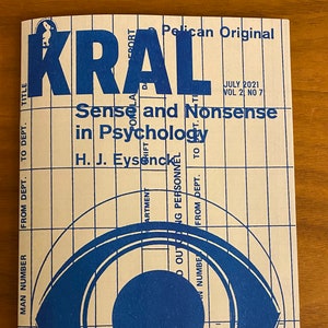 King Kral Zine Vol 2, n. 7. 2021 Form Riso Risograph Art Print Penguin Pelican Vintage Paperback Grid Limited Edition di Joe Kral