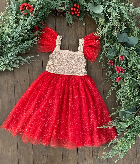 Abito rosso hotsell per natale