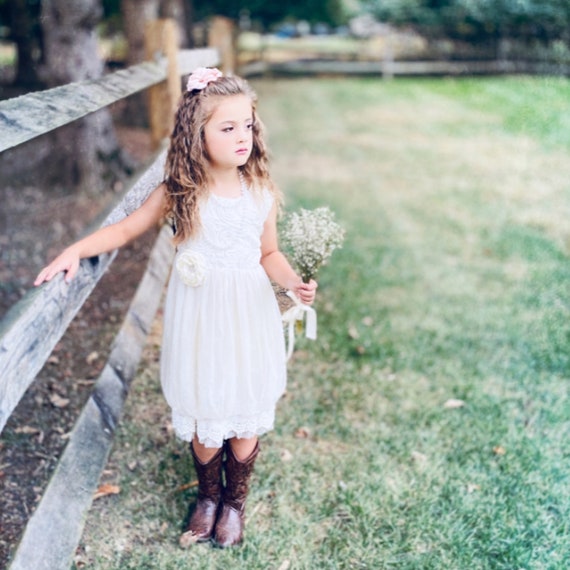 Ivory western dress 2025