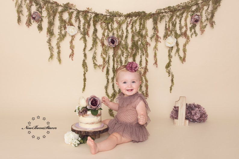 mauve baby dress