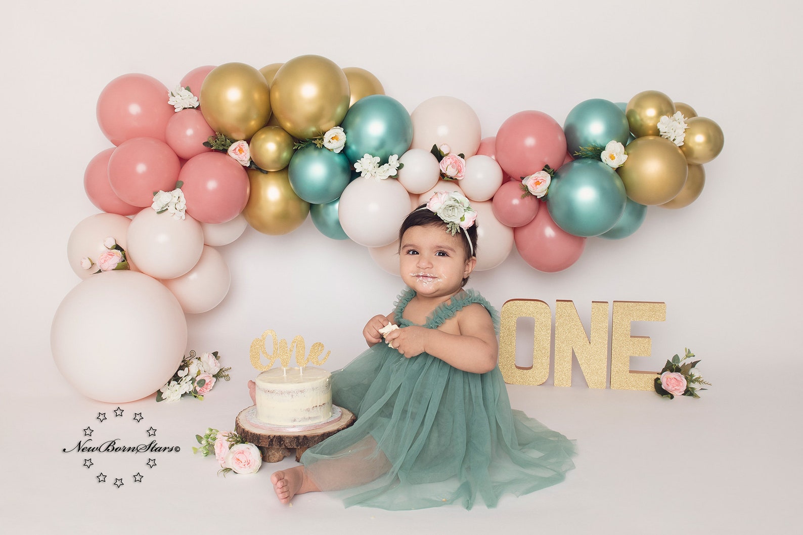 Sage Green Baby Girl Dressmint Green Baby Girl Dressboho Etsy