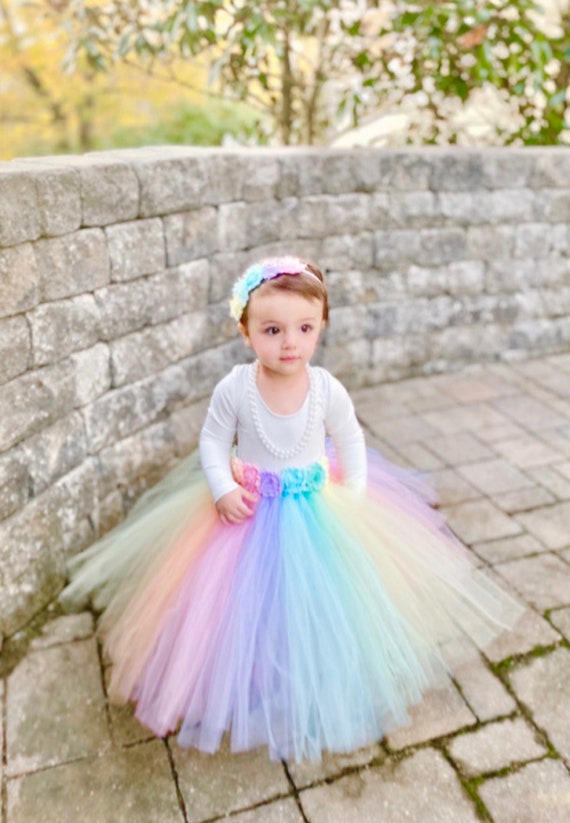 Hello Katie Girl: Pastel Rainbow Dress