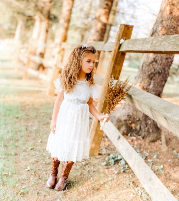 White top dress easter