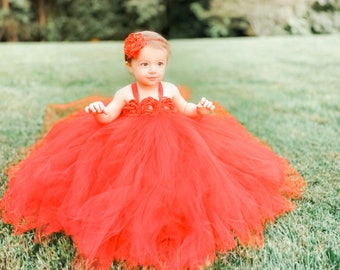 red frock for baby