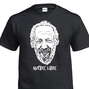 T-shirt <<Pierre Falardeau - Québec Libre>>