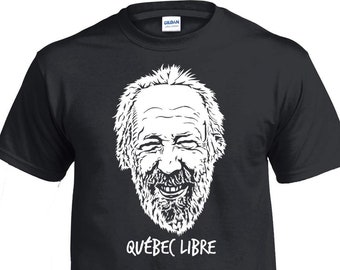 T-shirt <<Pierre Falardeau - Québec Libre>>