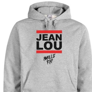 Hooded top <<Jean Lou - Awaille Rap>>