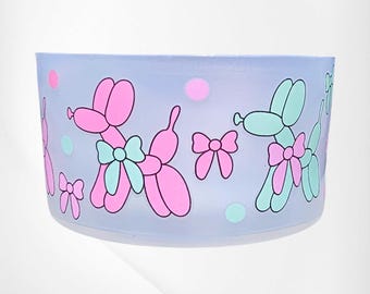 Coquette Bows and Balloon Dogs Silicone Tumbler Boot. Fits Stanley, Simple Modern, Brumate Tumblers.