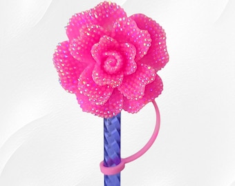 Rose Straw Toppers