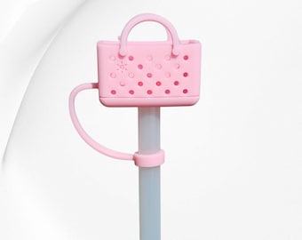 Bogg Bag Straw Topper/ Cover. Fits 10mm Straws. Fits Stanley and Simple Modern Straws.