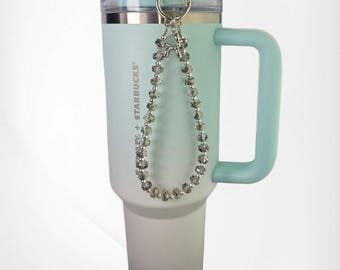 Balloon Dog Tumbler Straw Charm  | Tumbler Charm Necklace  | Tumbler Charm Bracelet  | Beaded Tumbler Charms | Straw Dangle