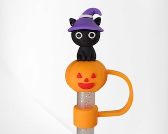 Halloween Straw Toppers