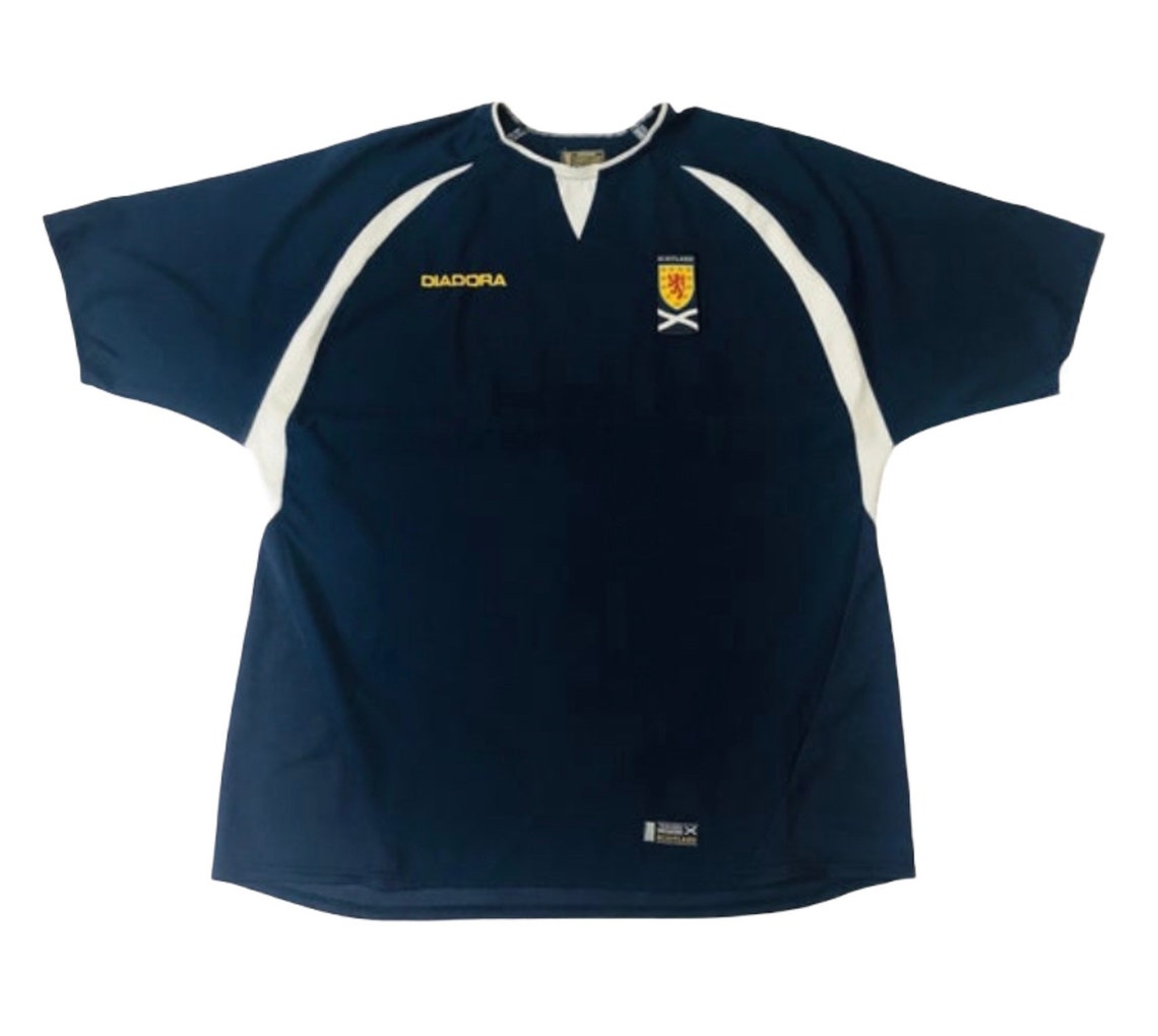 Escocia Masculino Diadora Soccer Kit/Jersey Etsy