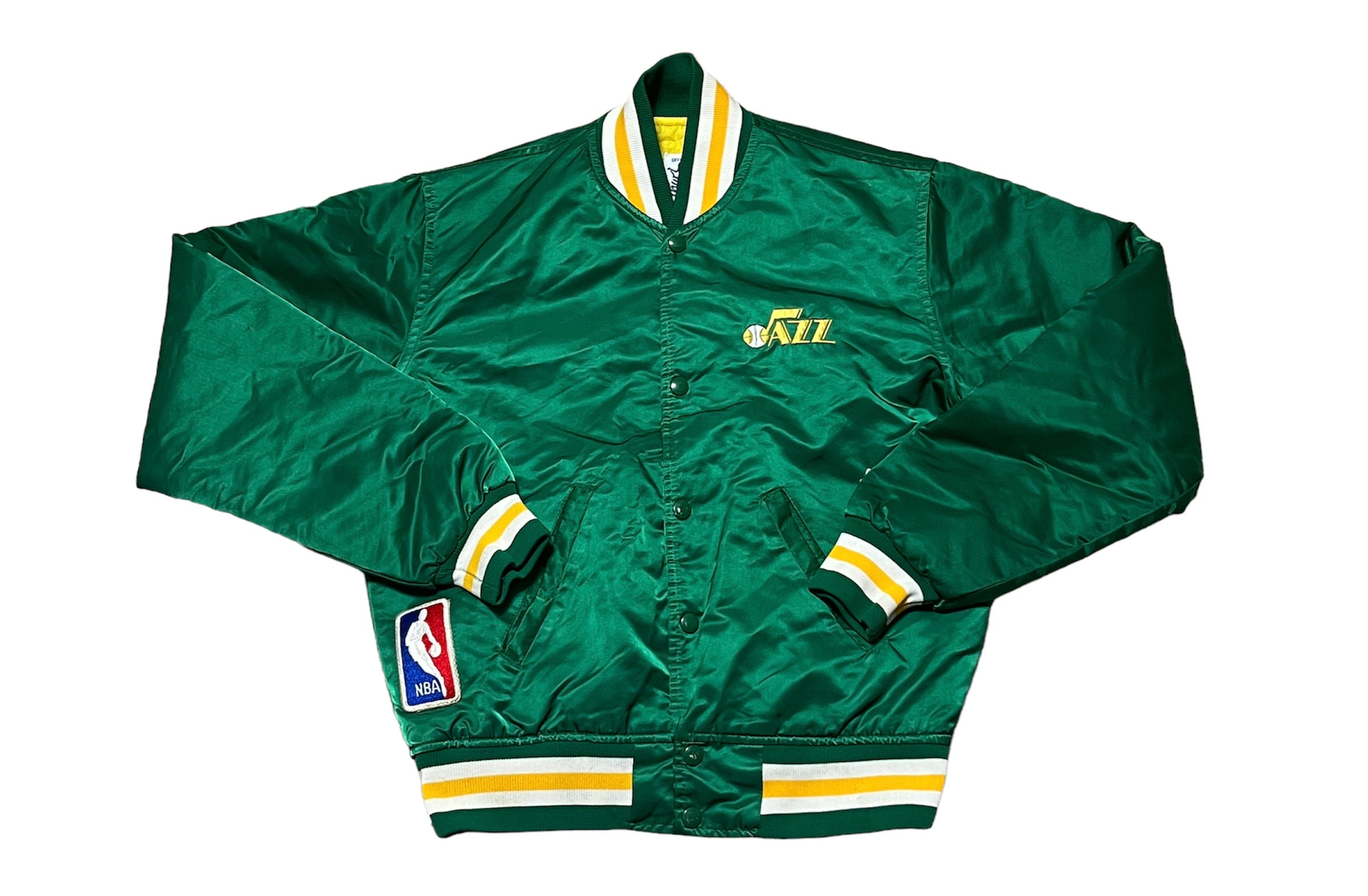 Vtg Rare NBA Utah Jazz Starter Jacket. Mens Large.