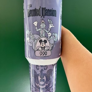 Haunted Mansion Inspired 40oz Tumbler | 999 Haunts Inspired 40oz Tumbler | Mouse Friends 40oz Tumbler | 40oz Stainless Steel Tumbler