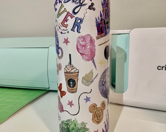 Park Hopper Tumbler | Best Day Ever Tumbler | Castle Tumbler | Disney Inspired Tumbler | 20 oz Insulated Tumbler