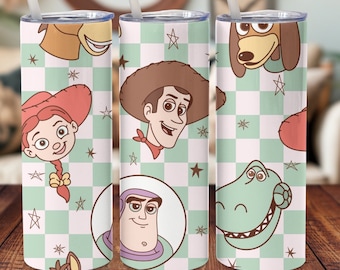 Toy Story Inspired Tumbler | Woody Inspired Tumbler | Buzz Inspired Tumbler | Pixar Inspired Tumbler | 20oz Custom Tumbler