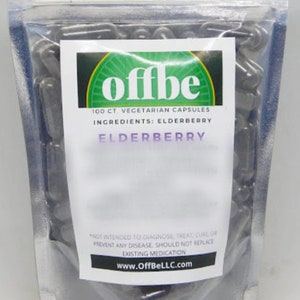 Pure Organic Elderberry Capsules