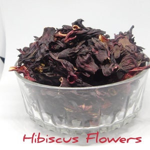 Hibiscus Flowers (dried) 2.5oz.