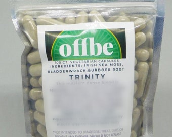 Trinité! Mousse de mer d'Irlande, fucus et bardane alias Dr. Sebi Blend