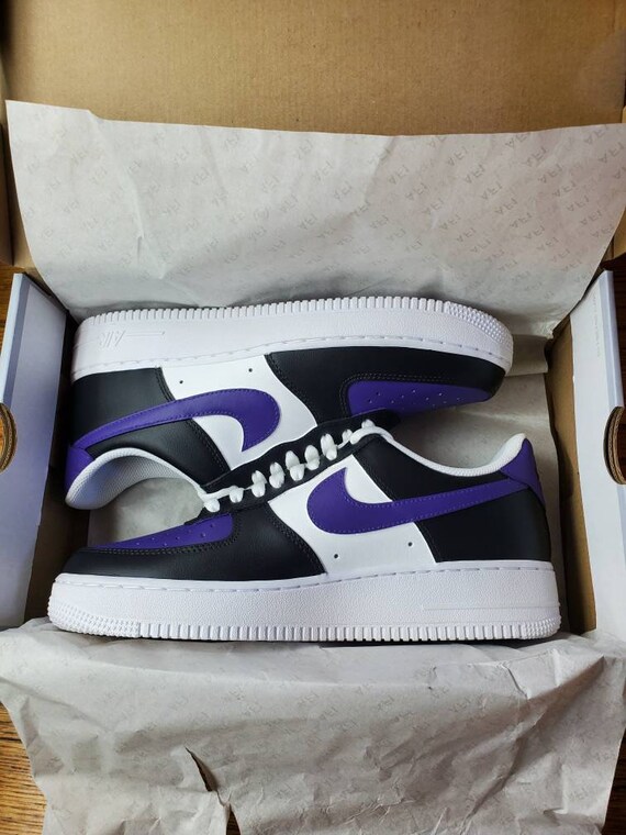 custom purple af1