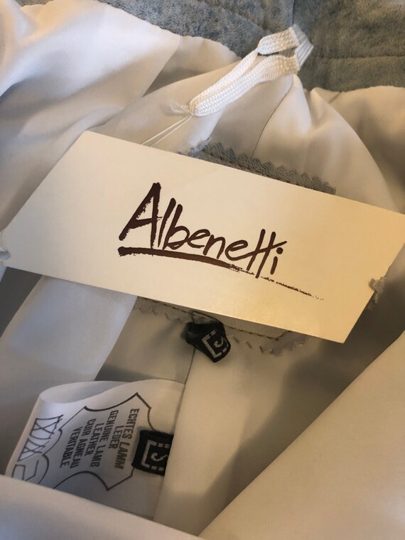 Vintage Albenetti Brand, Acid Washed, Denim Looki… - image 6