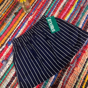 NWT Vintage Navy, Striped Tennis Skirt - Women’s Size Small