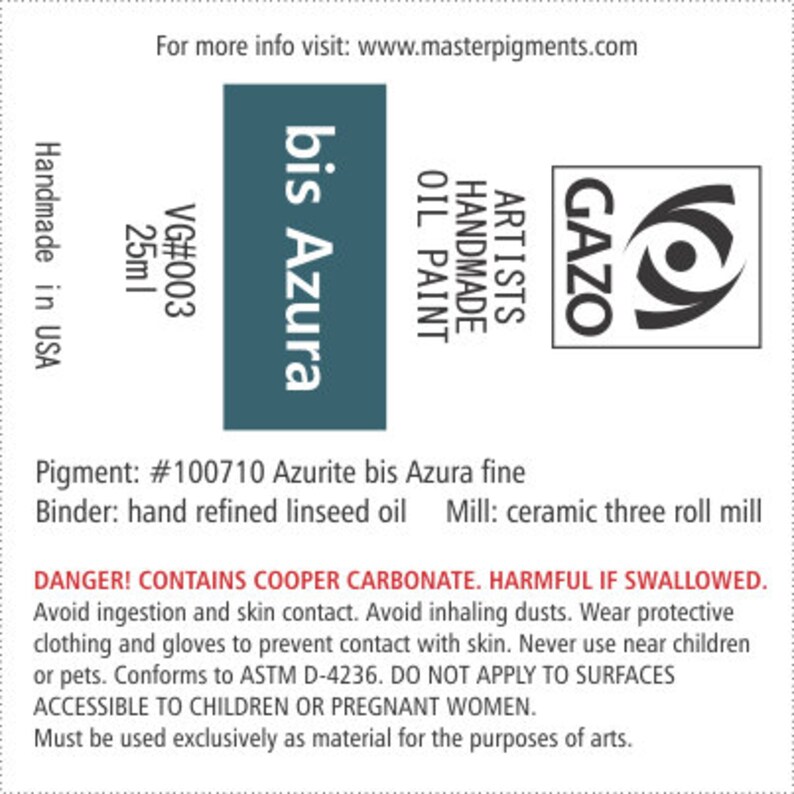biz Azura oil paint Genuine image 2