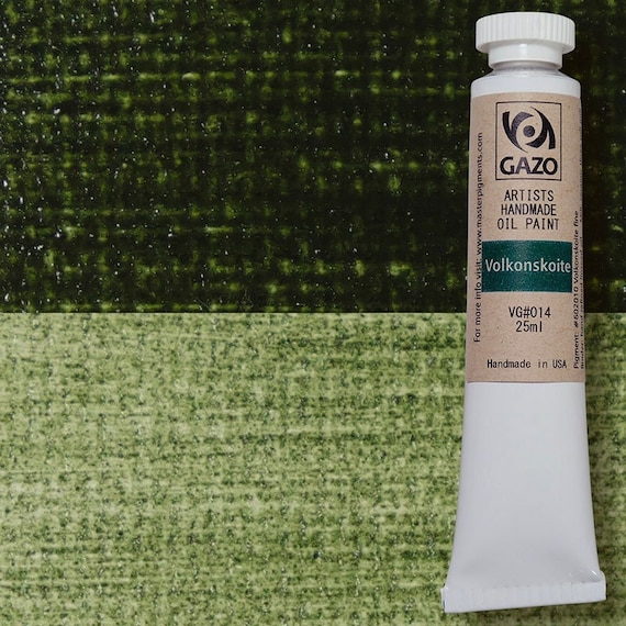 Volkonskoite oil paint Genuine