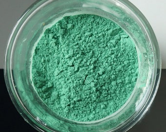 Pigmento natural de malaquita fina