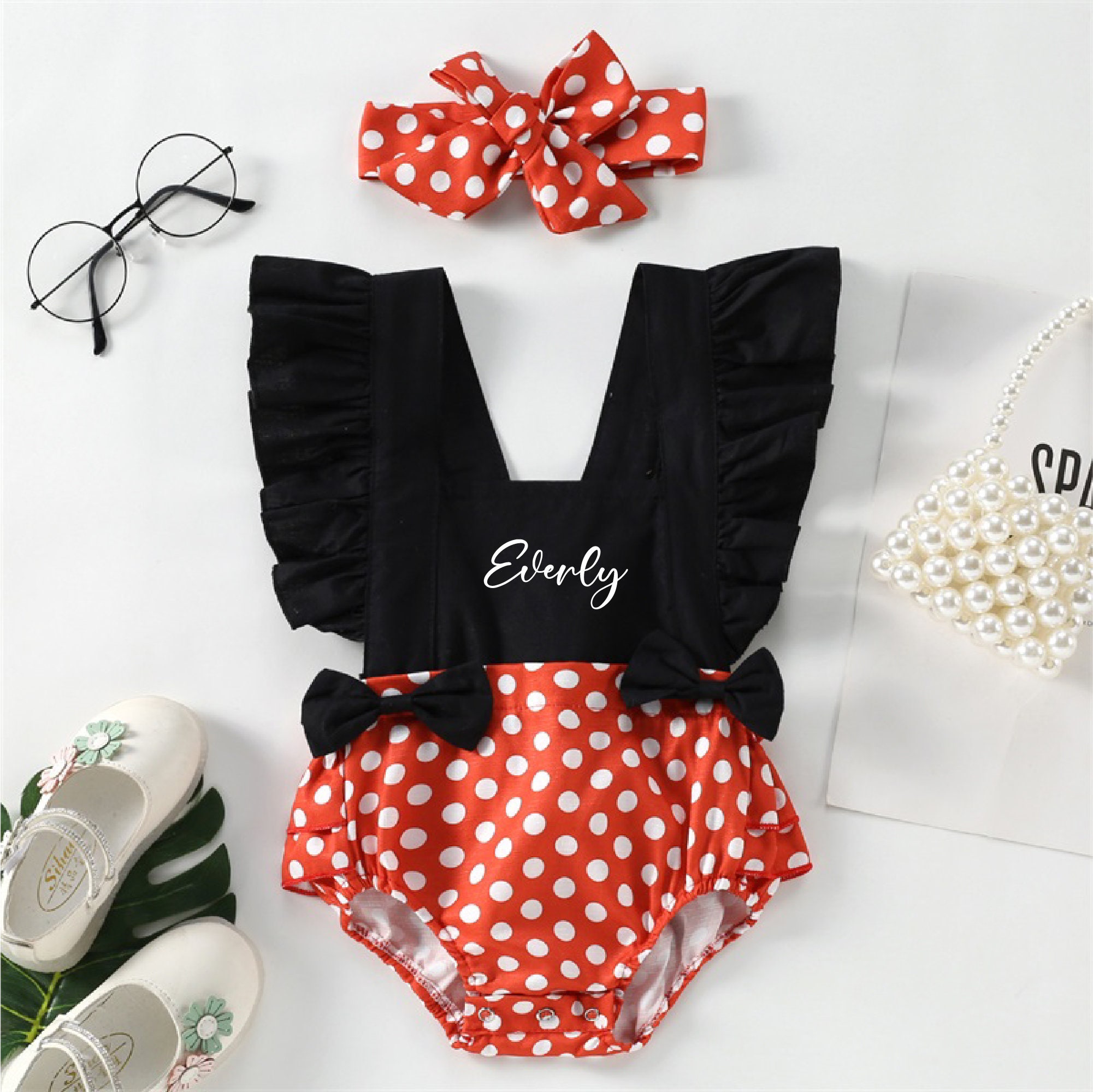 Personalized Baby Minnie Mouse Clothes Set Personalized - Etsy