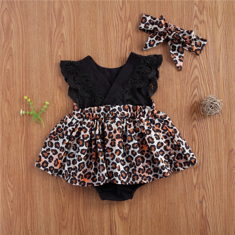 Animal Print Clothes Baby Girl Wild One Birthday Outfit Etsy