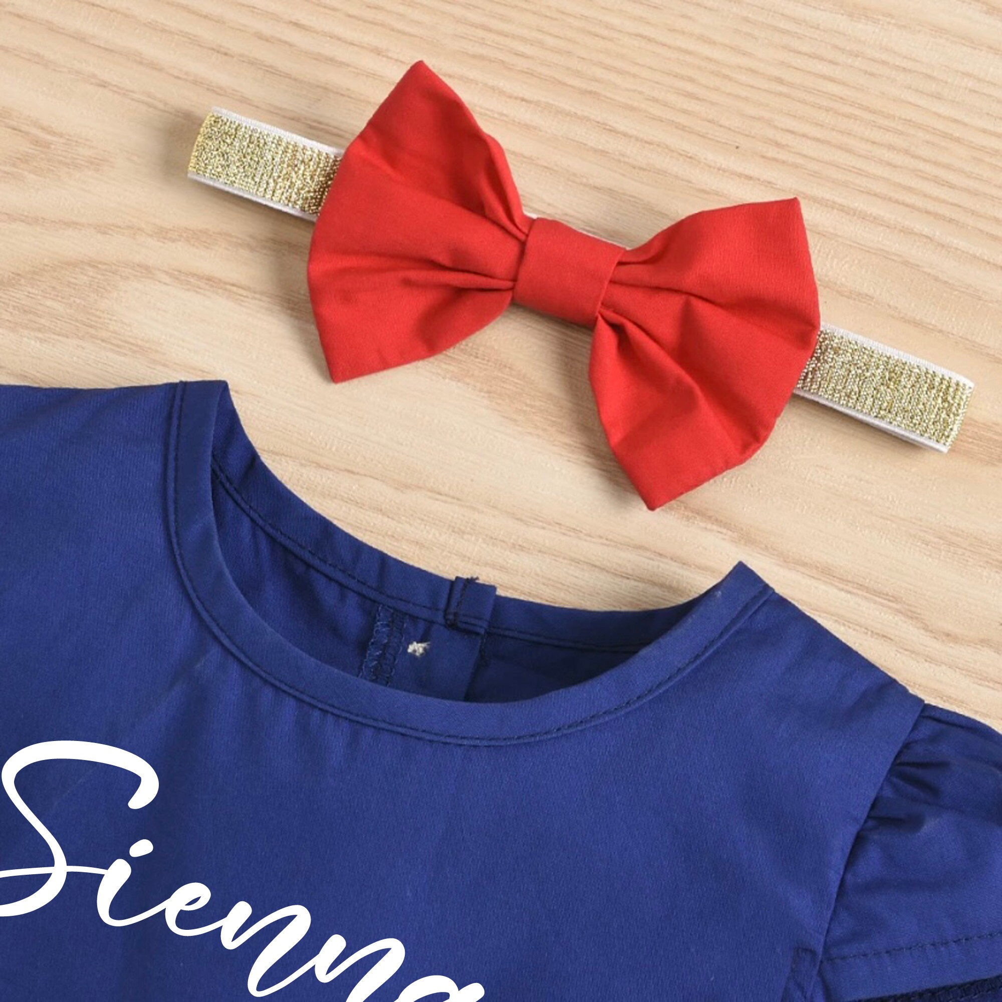 Snow White Baby Girl Coming Home Outfit main image 0