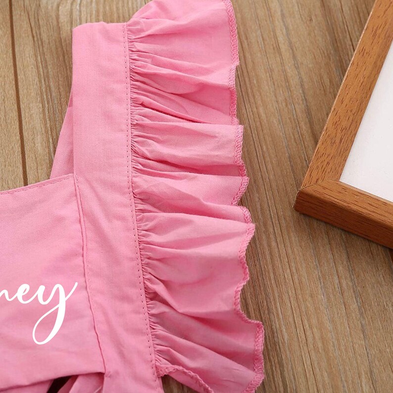 Baby Shower Gift Baby Girl Pink Flamingo Coming Home Outfit Birthday Outfit Fall Cute Outfit Personalized Gift Newborn for Photoshoot