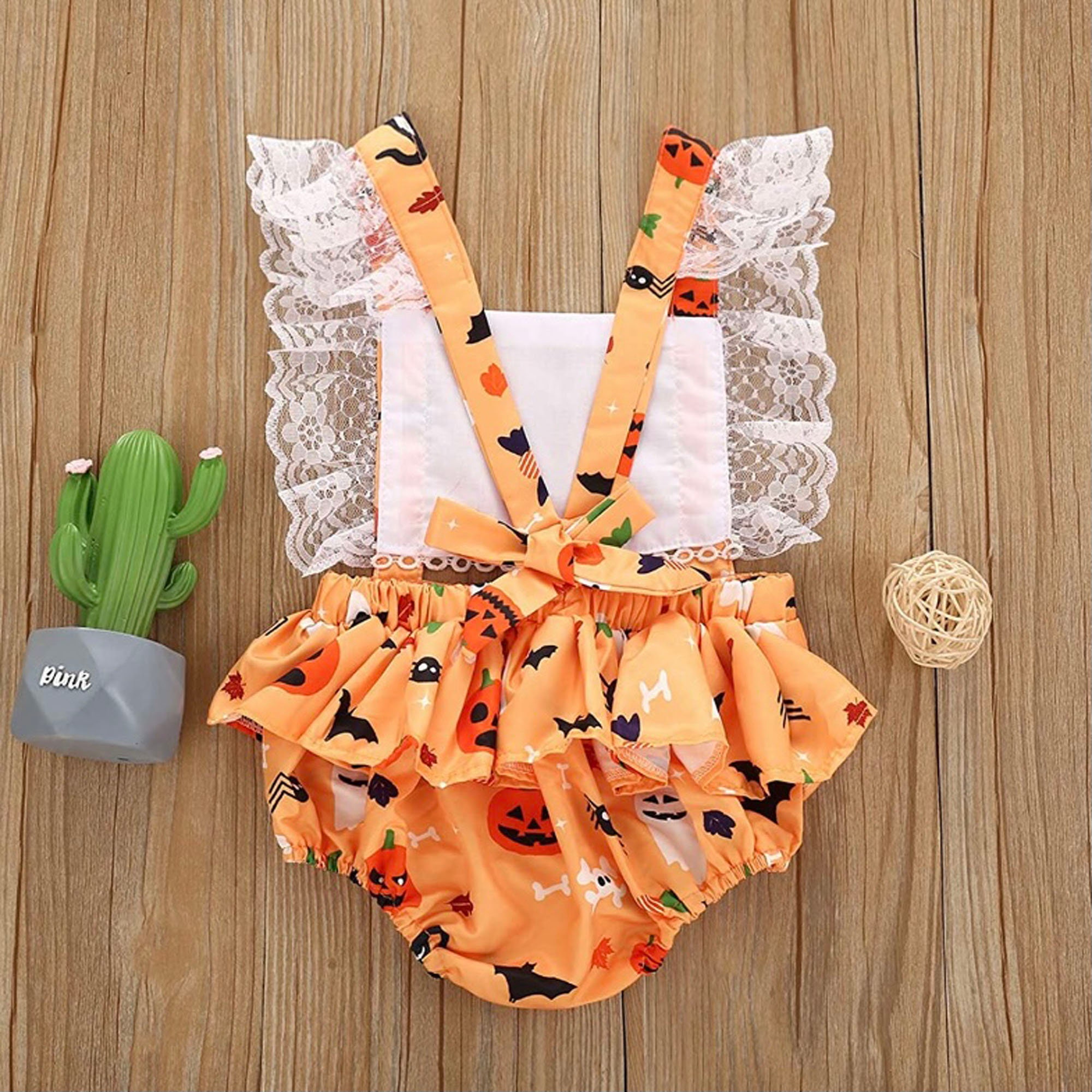 Halloween Baby Girl Costume Personalized Baby Shower Gift Etsy