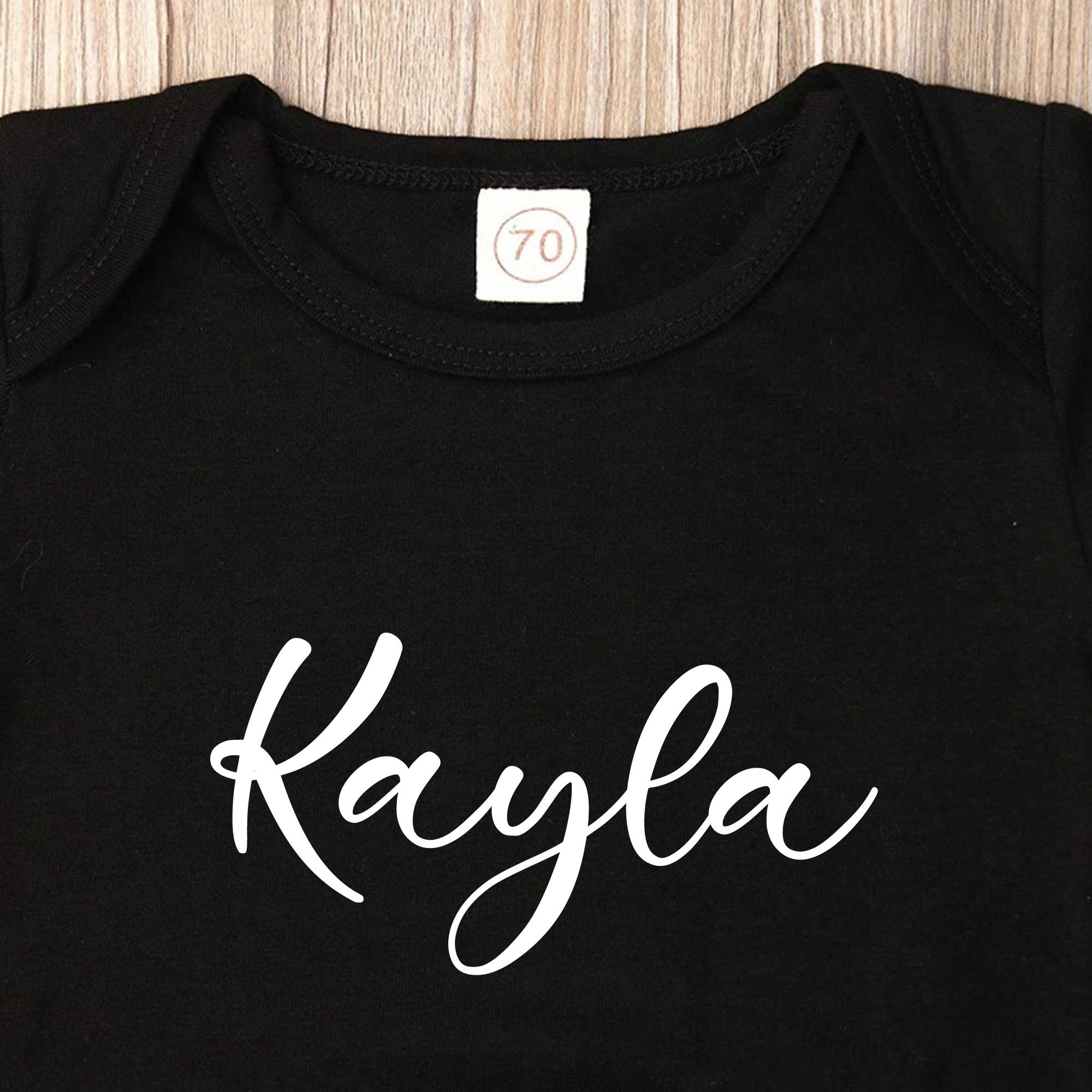 Baby Girl Leopard Animal Print Clothes Personalized Cute - Etsy