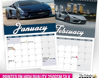Lamborghini - 2025 Wall Calendar // Cars / Motoring