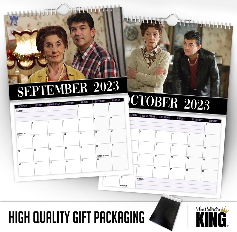 Dot Cotton 2023 Wall Calendar // Funny / Quirky / Christmas - Etsy
