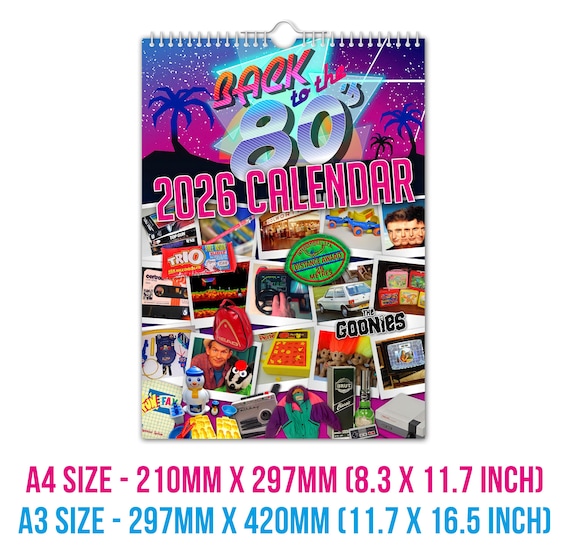The Nakey Un - 2026 Wall Calendar // Funny / Quirky / Christmas / Birthday / Gift / Present - View #13
