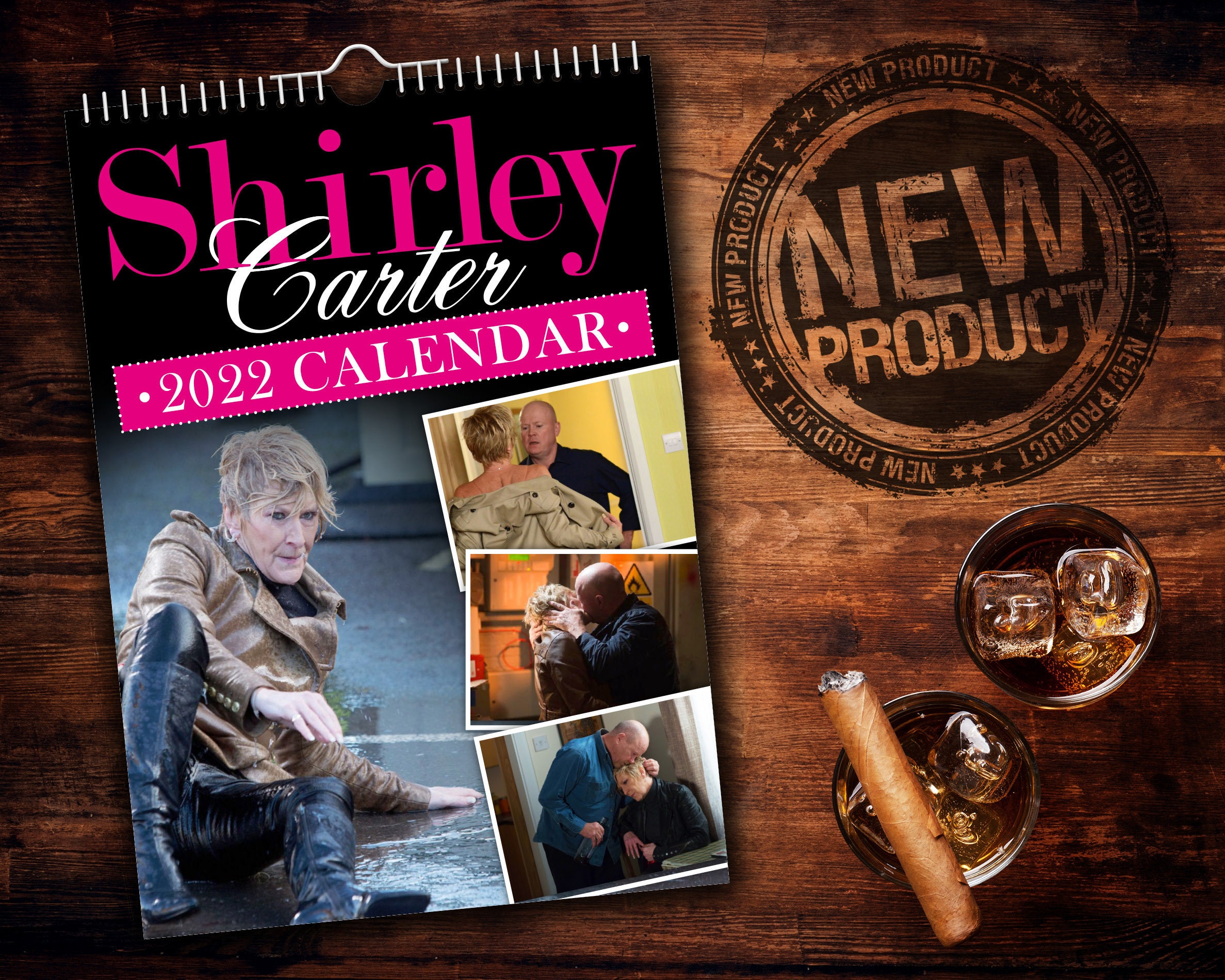 Carters Christmas 2022 Shirley Carter 2022 Wall Calendar // Funny / Quirky / | Etsy