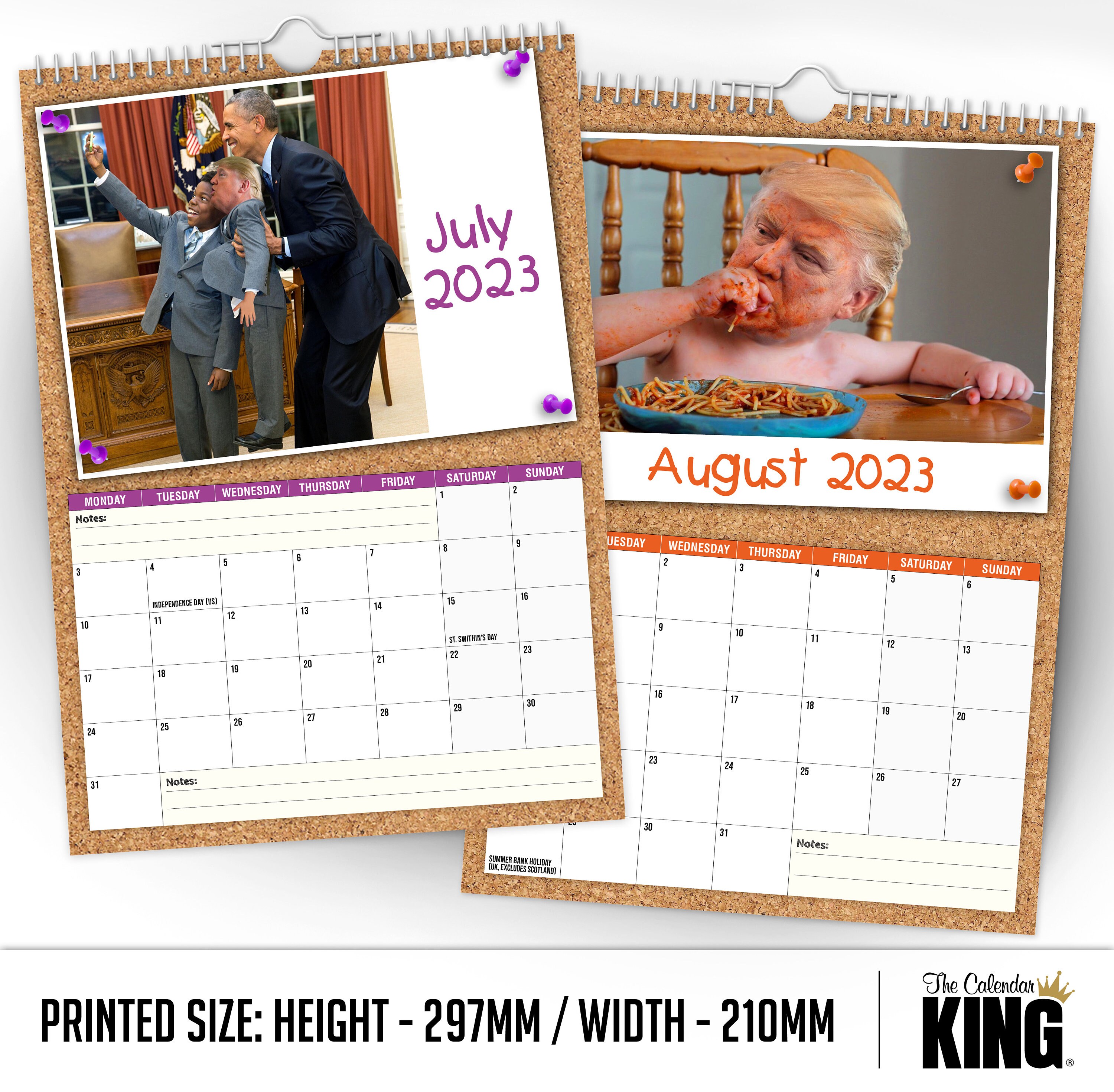 Kid Trump Calendar Get a Good Laugh