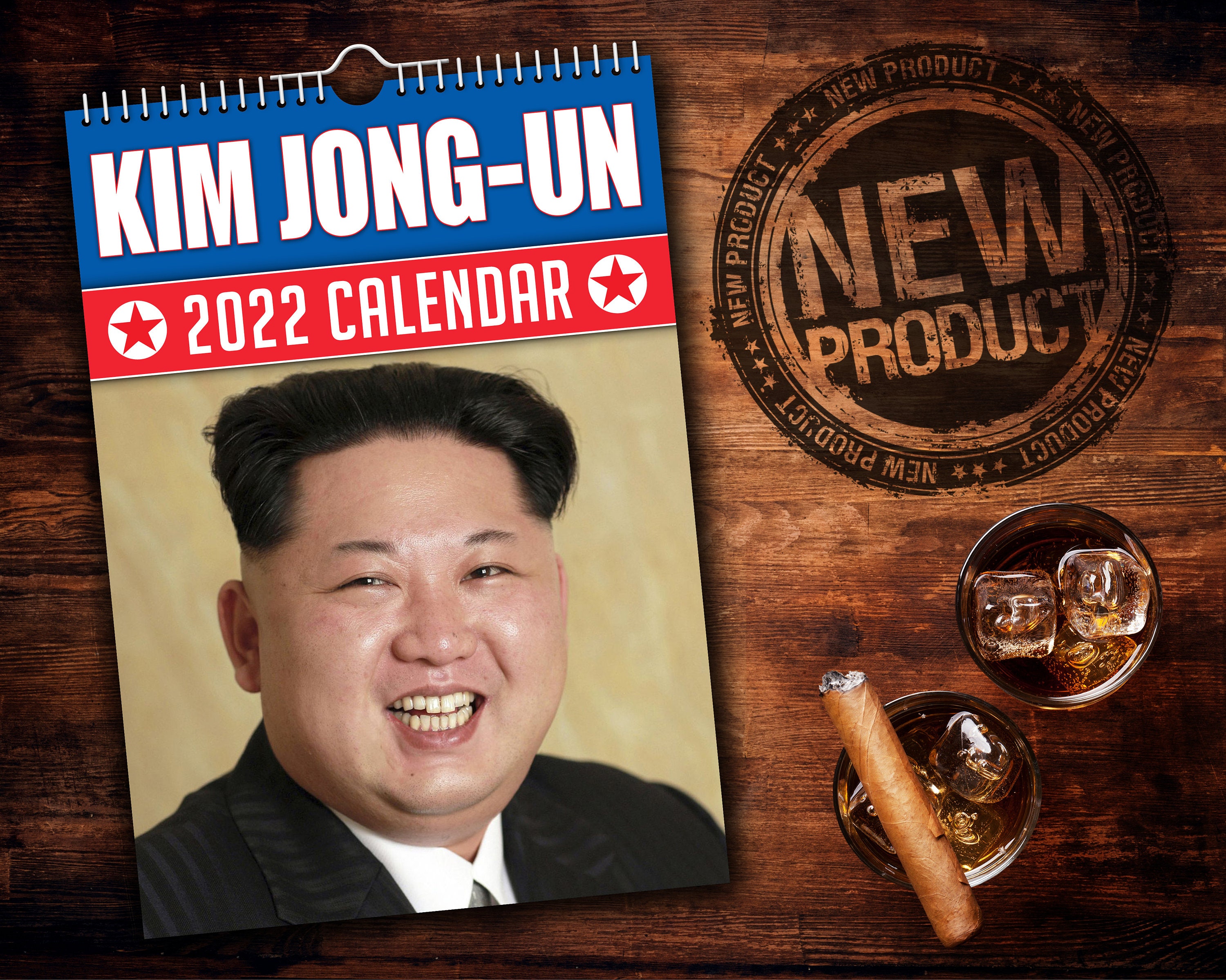 Fun 2022 Calendar Kim Jong-Un 2022 Wall Calendar // Funny / Quirky / Christmas | Etsy  Singapore