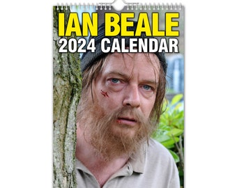 Ian Beale - 2024 Wall Calendar // Funny / Quirky / Christmas / Birthday / Gift Idea / Present / Novelty / Humour / Secret Santa