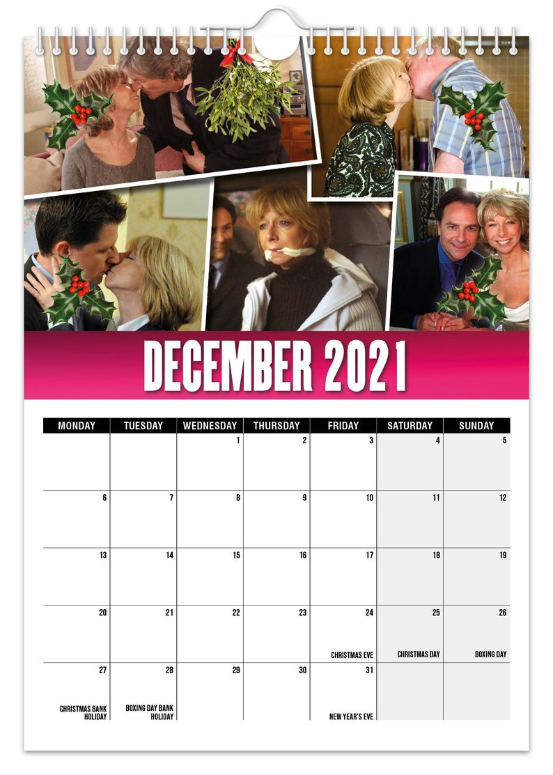 Gail Platt 2021 Wall Calendar // Funny / Quirky / Christmas Etsy