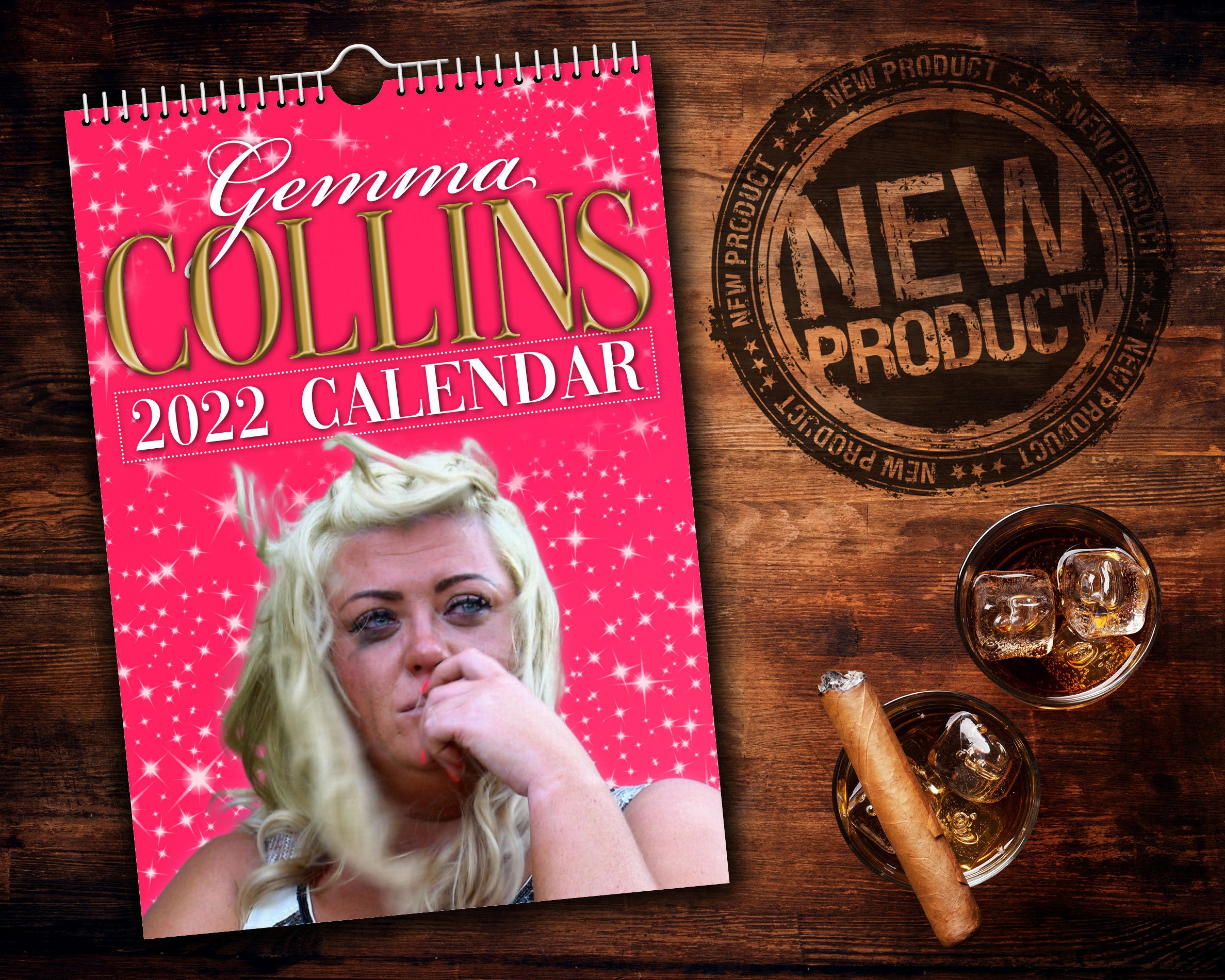 Gemma Collins 2022 Wall Calendar // Funny / Quirky / Etsy